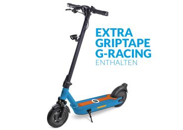 E-Scooter epf-2 xt 600. Edition Blue, Blinker, Federgabel, 72km Reichweite*, TechnikTestsieger, Extra GripTape gratis dazu, Abus Schloss gratis dazu